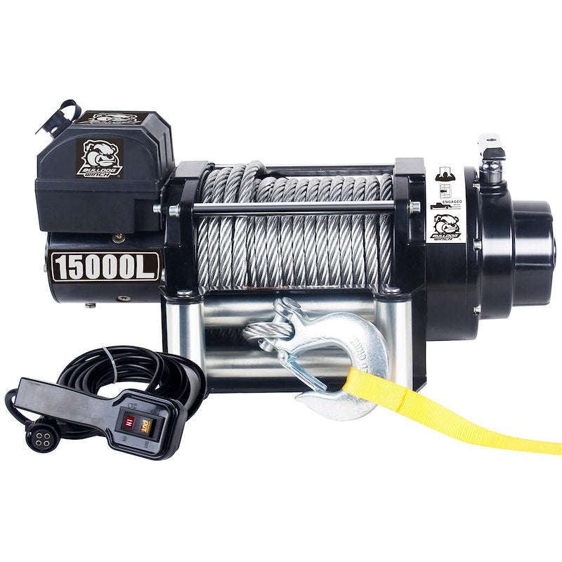 Bulldog Winches 15,000-lb Heavy-Duty Winch 10063
