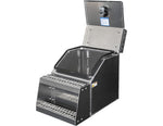 Buyers Products WideOpen Aluminum Step Box, 28.5 in 1705281