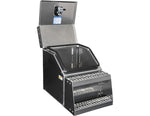 Buyers Products WideOpen Aluminum Step Box, 28.5 in 1705281