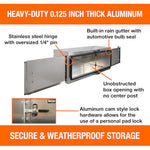 Buyers Products Aluminum Barn-Door Box 1762645