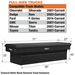 Buyers Products Matte Black Crossover Box 1739450