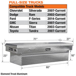 Buyers Products Aluminum Crossover Box 1709450