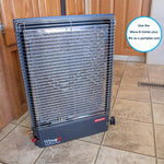 Camco Olympian Wave 6 LP Gas Heater, 3,200–6,000 BTU 57341