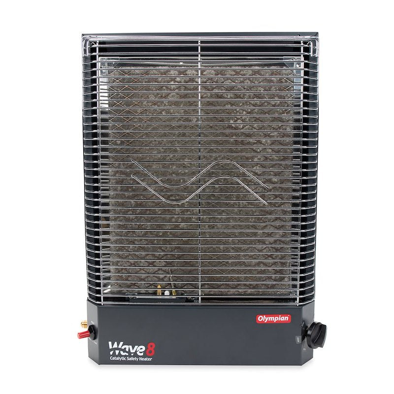 Camco Olympian Wave 8 LP Gas Heater, 4,200–8,000 BTU 57351