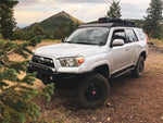 Cali Raised LED Premium Roof Rack Without Light Bar; Checked 2024 4Runner, Naked Roof CR2836