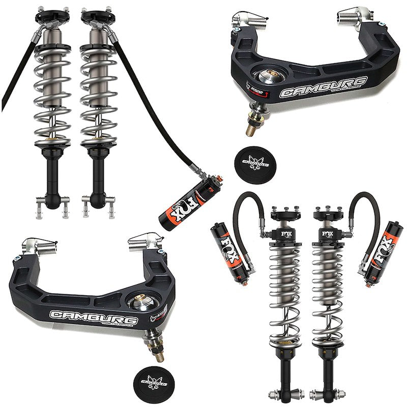 Camburg Fox Coilover Suspension Kit; Checked 2024 Bronco Big Bend, 4 Doors CAM-110225-K