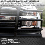 Cattleman HD 2017 F-250 Front Bumper; No Fog Cutouts Or Winch Mount 2367P