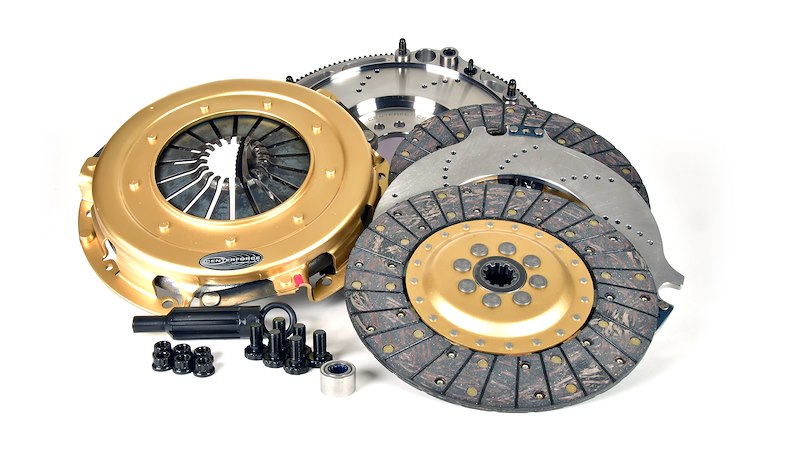 Centerforce Clutch Set 10.4 in, 1-1/8 in × 10 Spline; Dual Organic Discs; 168-Tooth Flywheel 412714820
