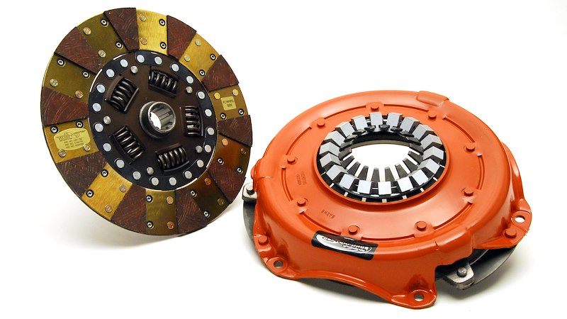 Centerforce Clutch Set Dual Friction, 10.4 in, 1-1/8 in × 10 Spline; Single Disc DF193675