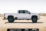 Cognito Motorsports Performance 4 Inch Front/2 Inch Rear Lift; Remote-Reservoir Fox Shocks 110-P0896