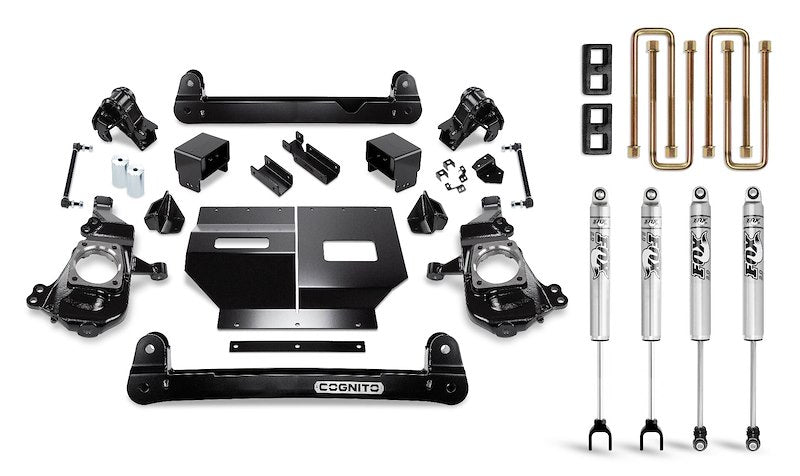 Cognito Motorsports Standard 4 Inch Front/2 Inch Rear Lift; Fox Shocks 110-P0890