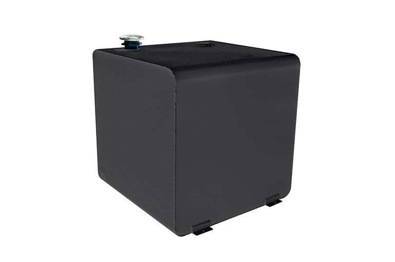 Dee Zee 55 Gal Square Transfer Tank; Black Steel DZ91750SB