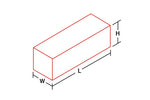 Dee Zee 108 Gal Rectangular Transfer Tank; White Steel DZ91753S