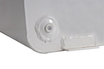 Dee Zee 108 Gal Rectangular Transfer Tank; White Steel DZ91753S