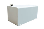 Dee Zee 108 Gal Rectangular Transfer Tank; White Steel DZ91753S