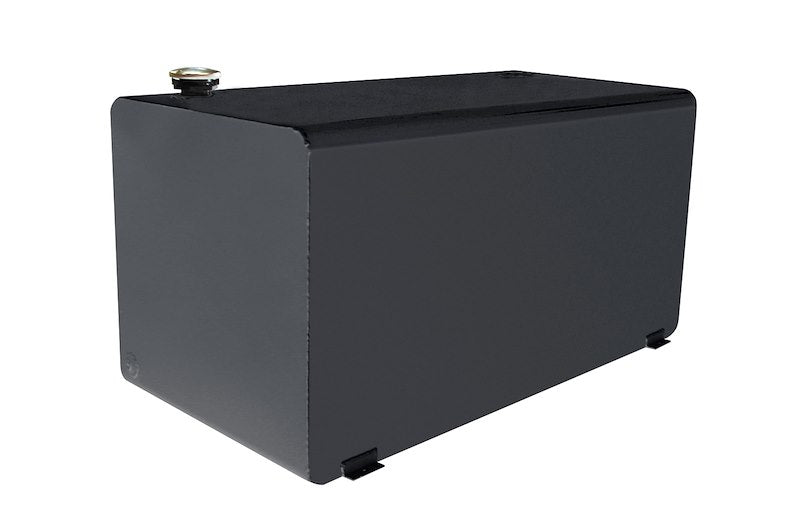 Dee Zee 108 Gal Rectangular Transfer Tank; Black Steel DZ91753SB