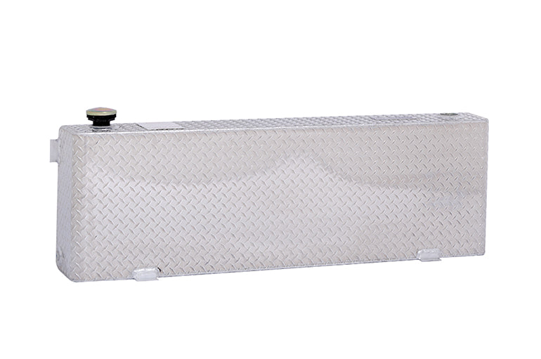 Dee Zee 40 Gal Narrow Rectangular Transfer Tank; Aluminum DZ92556N