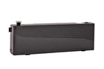 Dee Zee 40 Gal Narrow Rectangular Transfer Tank; Black Aluminum DZ92556NB