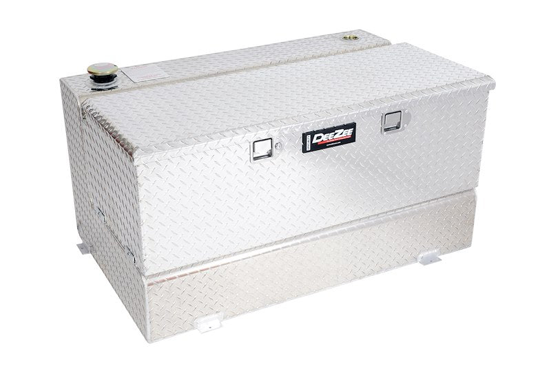 Dee Zee 92 Gal Transfer Tank/Toolbox Combo; Aluminum DZ92647