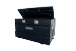 Dee Zee 92 Gal Transfer Tank/Toolbox Combo; Black Steel DZ92647SB
