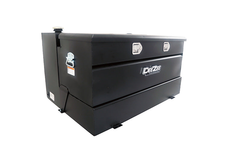 Dee Zee Nonflammable-Liquid Tank/Toolbox Combo; Black Steel DZ92647XSB