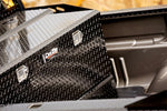 Dee Zee 111 Gal Transfer Tank/Toolbox Combo; Black Aluminum DZ92656B