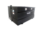 Dee Zee 111 Gal Transfer Tank/Toolbox Combo; Black Steel DZ92656SB