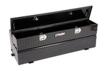 Dee Zee 43 Gal Low-Profile Transfer Tank/Toolbox Combo; Black Aluminum DZ92740B
