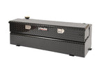 Dee Zee 43 Gal Low-Profile Transfer Tank/Toolbox Combo; Black Aluminum DZ92740B