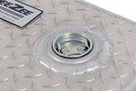 Dee Zee 92 Gal L-Shaped Transfer Tank; Aluminum DZ92747