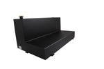 Dee Zee 92 Gal L-Shaped Transfer Tank; Black Steel DZ92747SB