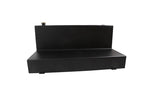 Dee Zee 92 Gal L-Shaped Transfer Tank; Black Steel DZ92747SB