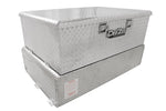 Dee Zee 62 Gal Transfer Tank/Toolbox Combo; Aluminum; With Pump DZ92847
