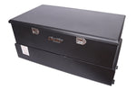 Dee Zee 75 Gal Transfer Tank/Toolbox Combo; Black Steel; With Pump DZ92856SB