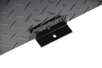 Dee Zee 92 Gal L-Shaped Auxiliary Diesel Tank; Black Aluminum DZ92747XB