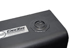 Dee Zee 92 Gal L-Shaped Auxiliary Diesel Tank; Black Steel DZ92747XSB