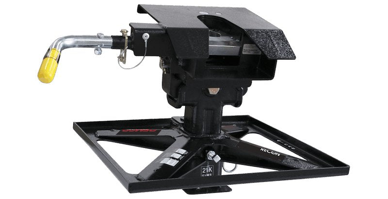 Demco RV Recon 21,000 lb Fixed, Flat-Deck Gooseneck Mount; 15-1/2–18-in Height 8550046