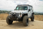 DV8 Offroad Modular Front Winch Bumper with Bull Bar for Jeep Wrangler JL FBJL-05