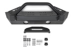 DV8 Offroad Modular Front Winch Bumper with Bull Bar for Jeep Wrangler JL FBJL-05