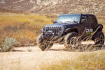DV8 Offroad Modular Front Winch Bumper with Removable Bull Bar for Jeep Wrangler JL FBJL-06