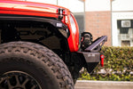 DV8 Offroad Modular Front Winch Bumper with Removable Bull Bar for Jeep Wrangler JL FBJL-06
