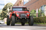 DV8 Offroad Modular Front Winch Bumper with Removable Bull Bar for Jeep Wrangler JL FBJL-06