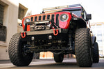 DV8 Offroad Modular Front Winch Bumper with Removable Bull Bar for Jeep Wrangler JL FBJL-06