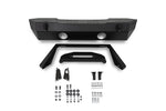 DV8 Offroad Modular Front Winch Bumper with Removable Bull Bar for Jeep Wrangler JL FBJL-06