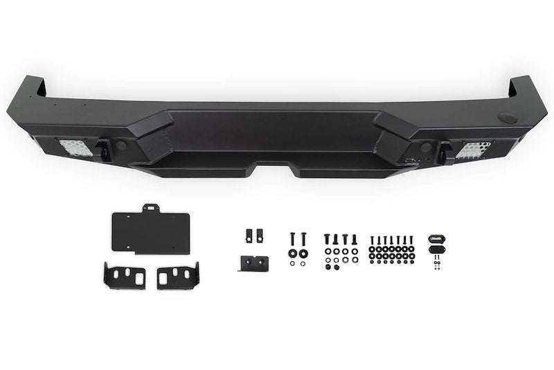 DV8 Offroad MTO Full Width Rear Bumper for Jeep Wrangler JL RBJL-13