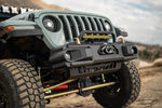 DV8 Offroad OE Plus Front Winch Bumper with Removable Wings for Jeep Wrangler JL FBJL-13