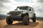 DV8 Offroad OE Plus Front Winch Bumper with Removable Wings for Jeep Wrangler JL FBJL-13