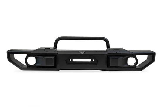 DV8 Offroad OE Plus Front Winch Bumper with Removable Wings for Jeep Wrangler JL FBJL-13