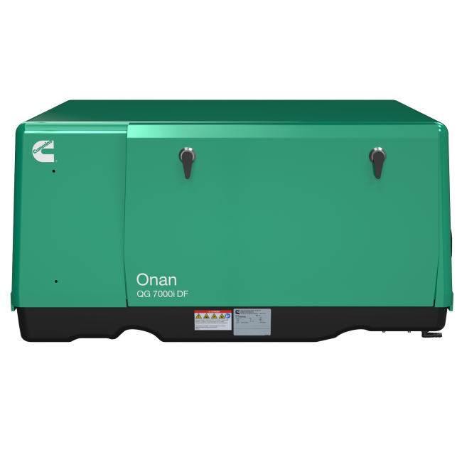 Cummins Power Generation Onan QG 7000i DF Onboard Generator; Gasoline/Propane; 7,000 W; 120/240V 7.0HGLCA-8312