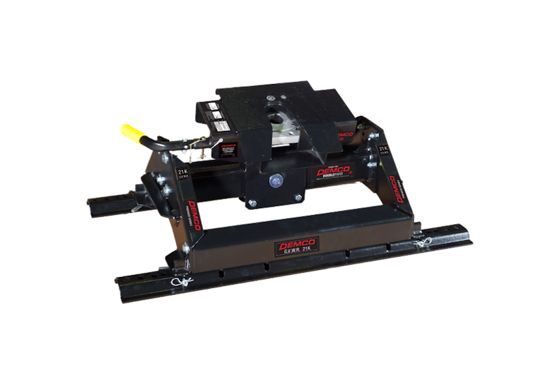 Demco RV Premier 21,000 lb Slider, Short Beds, 8-in Travel; Rails Included, Frame Brackets Required 8550028